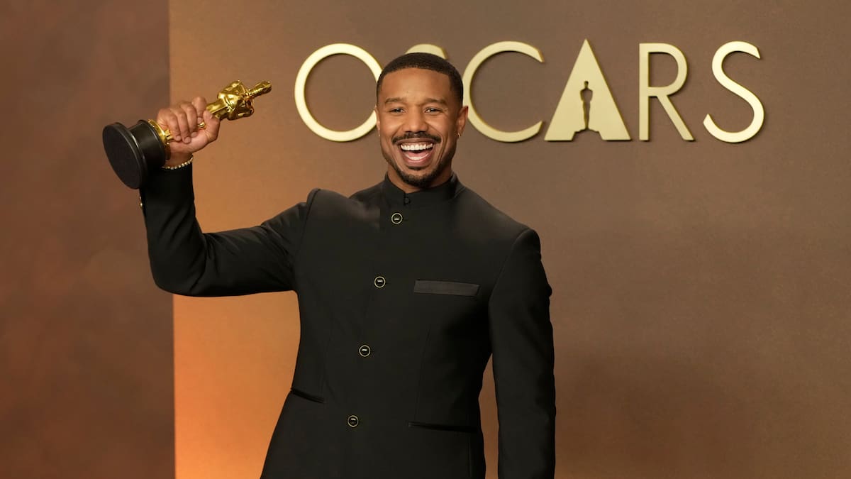 Michael B. Jordan hizo historia al ganar el Óscar a Mejor Actor: así fue su discurso