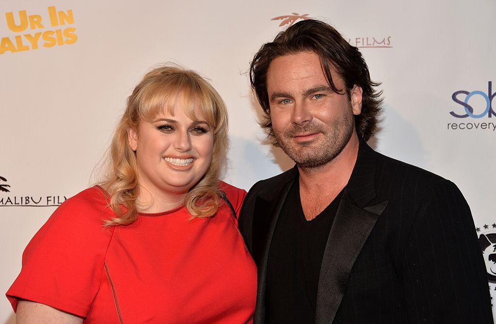 Rebel Wilson (L) and actor Mickey Gooch Jr. arrive at the Los Angeles special screening of «Ur In Analysis» at the Egyptian Theatre on July 1, 2015 in Hollywood, California. Amanda Edwards/WireImage