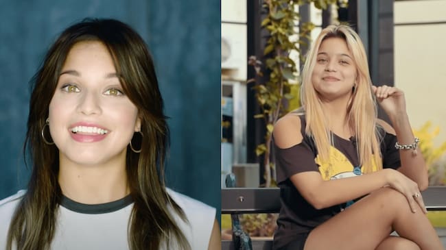 Emilia in 2012 and 2016. YouTube.