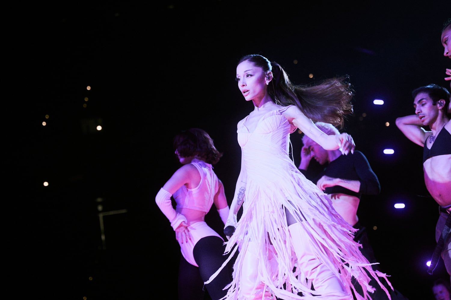 Ariana Grande durante The Eternal Sunshine Tour Estados Unidos en verano de 2026