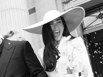 Dua Lipa enseña las fotos oficiales de su boda con Callum Turner en Londres