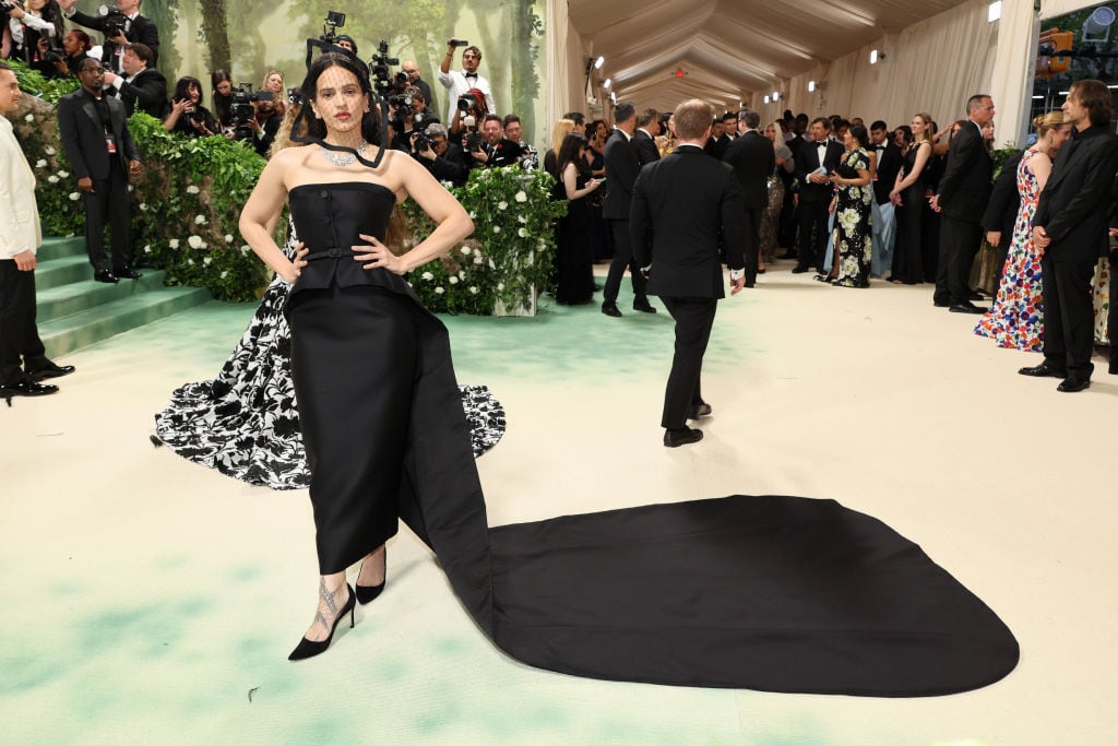 Rosalía attends The 2024 Met Gala Celebrating «Sleeping Beauties: Reawakening Fashion» at The Metropolitan Museum of Art on May 06, 2024 in New York City. Dia Dipasupil/Getty Images