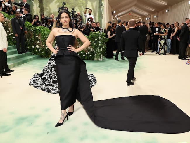 Rosalía attends The 2024 Met Gala Celebrating «Sleeping Beauties: Reawakening Fashion» at The Metropolitan Museum of Art on May 06, 2024 in New York City. Dia Dipasupil/Getty Images
