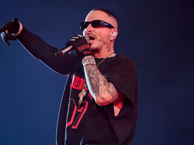El cantante colombiano J Balvin actúa en el escenario durante el día 1 del Coca Cola Music Experience 2025 el 12 de septiembre de 2025 en Madrid, España. Borja B. Hojas/Getty Images