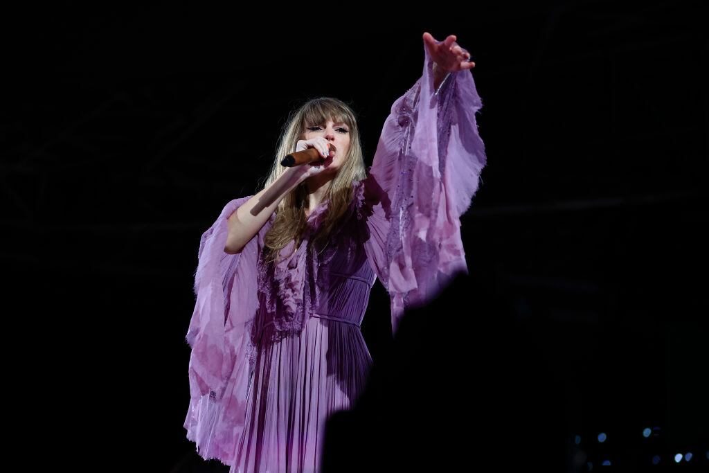 Taylor Swift performs onstage during «Taylor Swift | The Eras Tour» at Allianz Parque on November 24, 2023 in Sao Paulo, Brazil. Buda Mendes/TAS23/Getty Images for TAS Rights Management