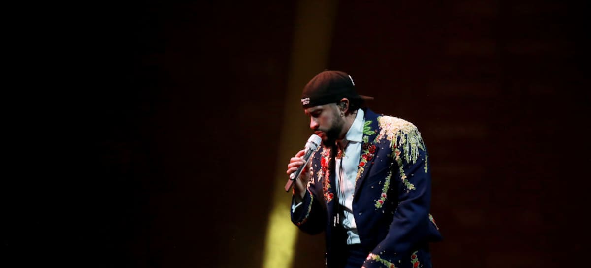 Bad Bunny performs during his Most Wanted Tour at Coliseo de Puerto Rico José Miguel Agrelot on June 7, 2024 in San Juan, Puerto Rico. Gladys Vega/Getty Images