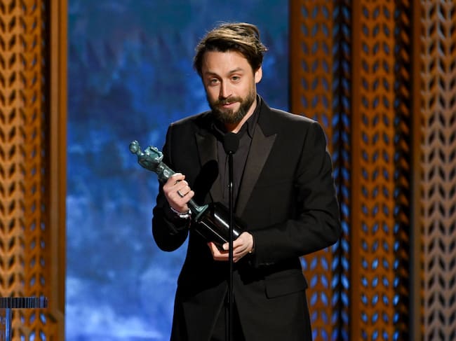 Kieran Culkin at the 31st Screen Actors Guild Awards held at Shrine Auditorium and Expo Hall on February 23, 2025 in Los Angeles, California. Michael Buckner/Variety via Getty Images