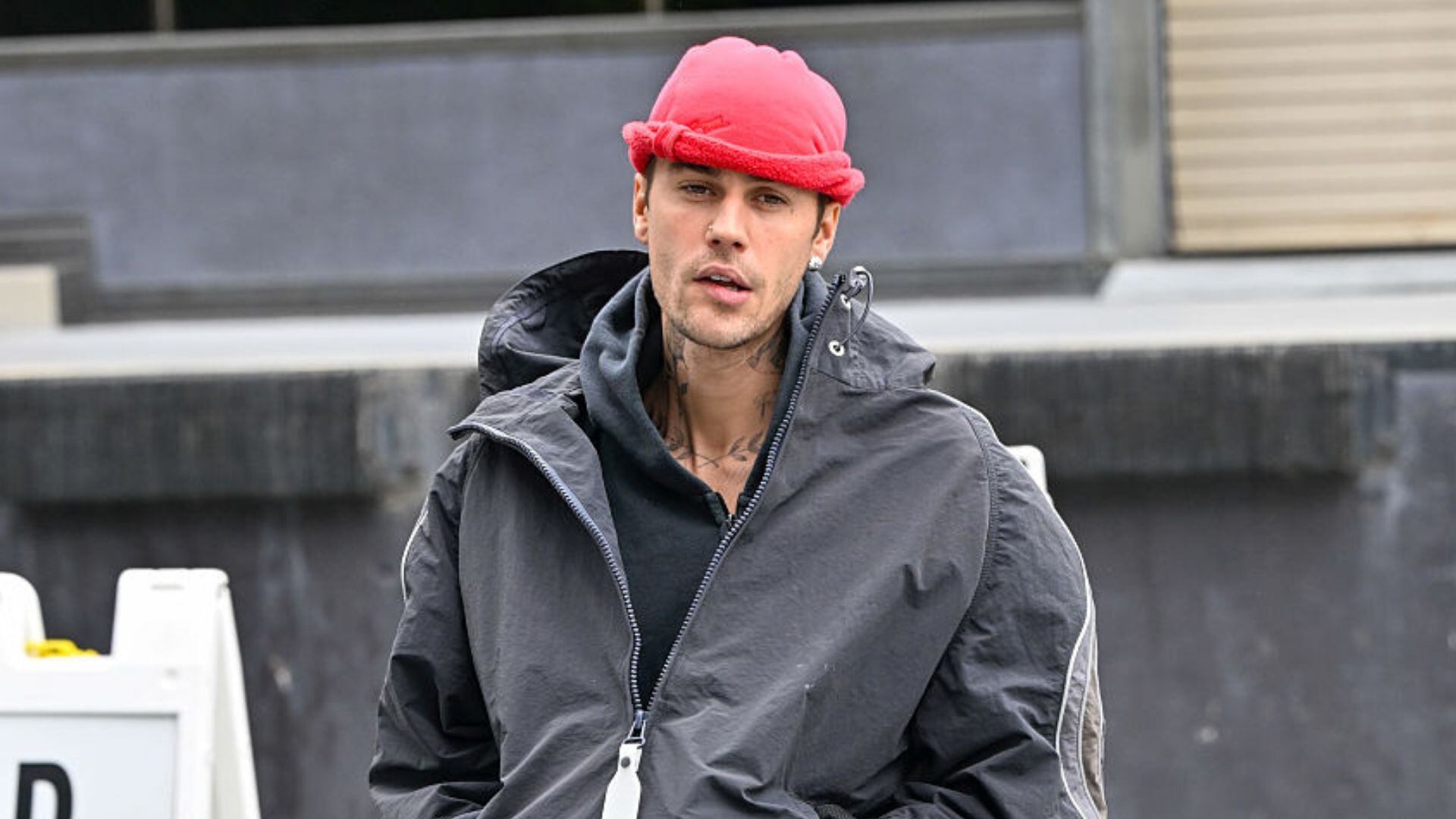 Justin Bieber is seen on April 15, 2025 in Los Angeles, California. DUTCH/Bauer-Griffin/GC Images