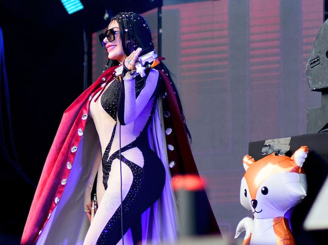 Bellakath performs in ‘Flow Fest 2022’ / Jaime Nogales/ Medios y Media / Getty Images