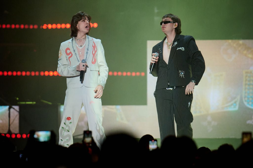 Eugenio Esquivel and Sebastian Esquivel perform on stage during the Los40 Primavera Pop 2024 at WiZink Center on April 12, 2024 in Madrid, Spain. Borja B. Hojas/Redferns