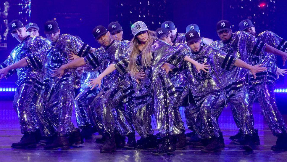 Jennifer Lopez of ‘World of Dance’ performs. Paul Drinkwater/Getty Images.