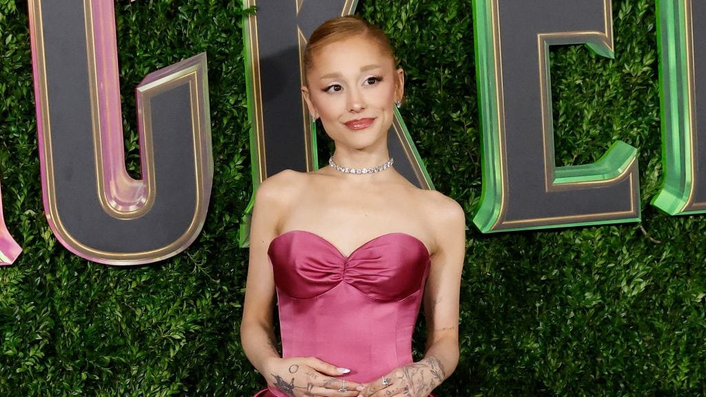 Ariana Grande attends the NYC premiere of «Wicked» at Museum of Modern Art on November 14, 2024 in New York City. Taylor Hill/FilmMagic