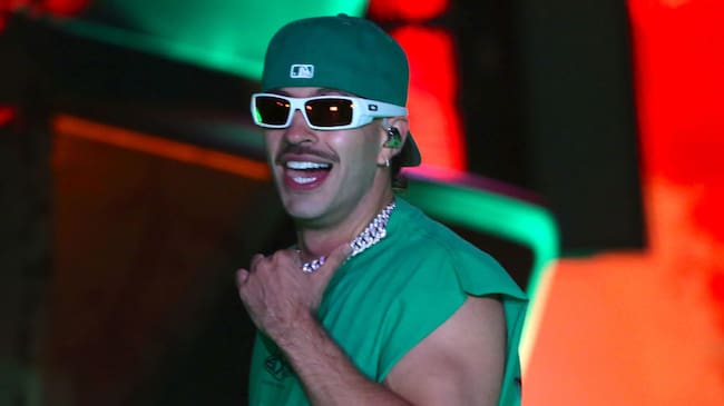 Feid performs during day 1 of Lollapalooza 2024 at Parque Cerrillos on March 15, 2024 in Santiago, Chile. Marcelo Hernandez/Getty Images