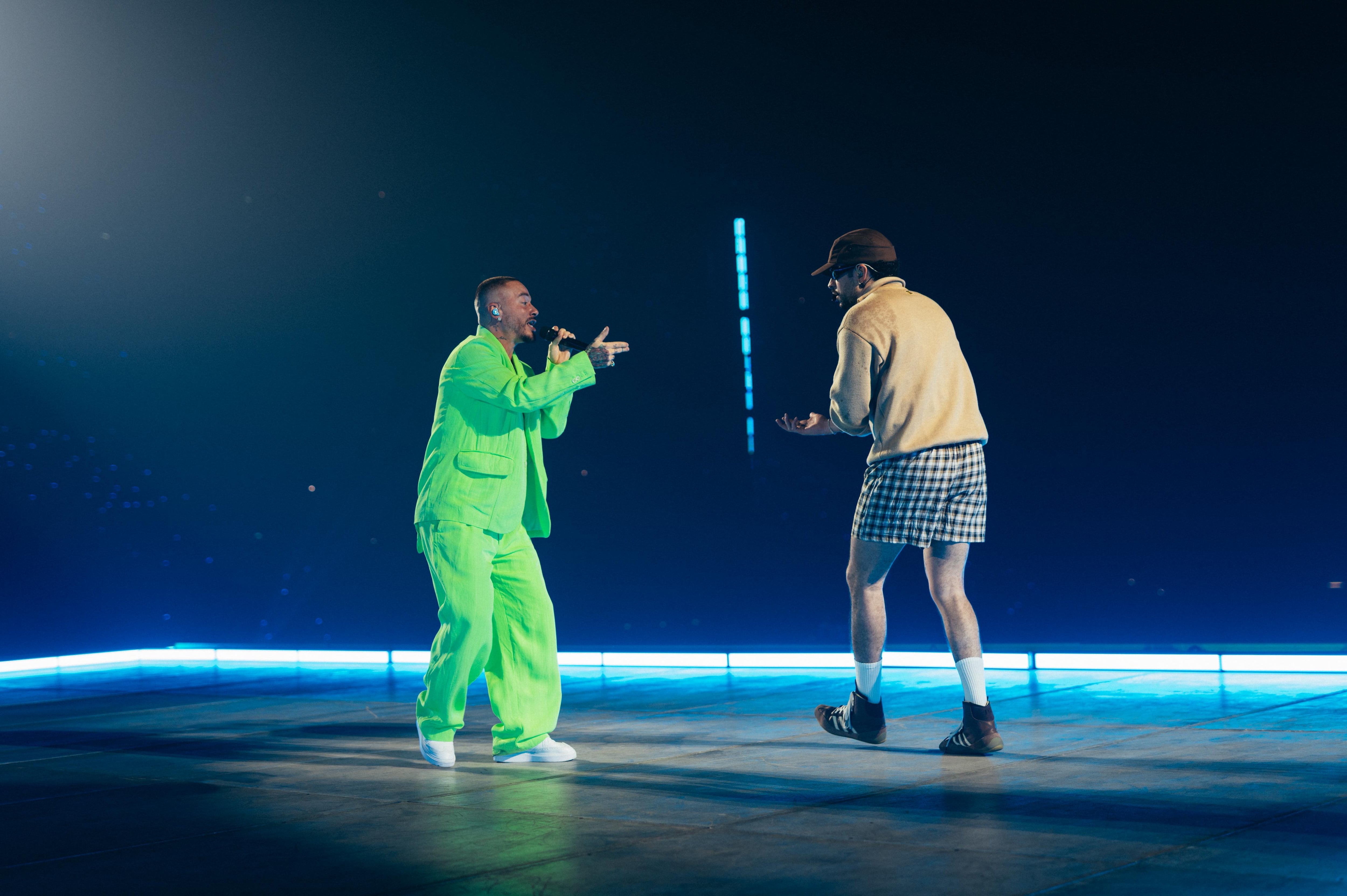 J Balvin aparece para cantar junto con Bad Bunny el 5 de julio de 2026 en el Defense Arena de París, Francia