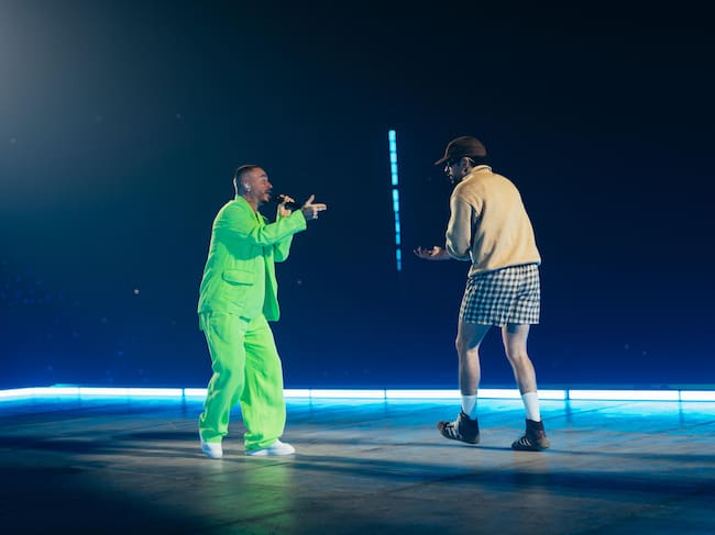 J Balvin aparece para cantar junto con Bad Bunny el 5 de julio de 2026 en el Defense Arena de París, Francia