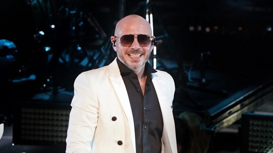 Pitbull performs at the 2020 Latin GRAMMY Awards. Alexander Tamargo/Getty Images.