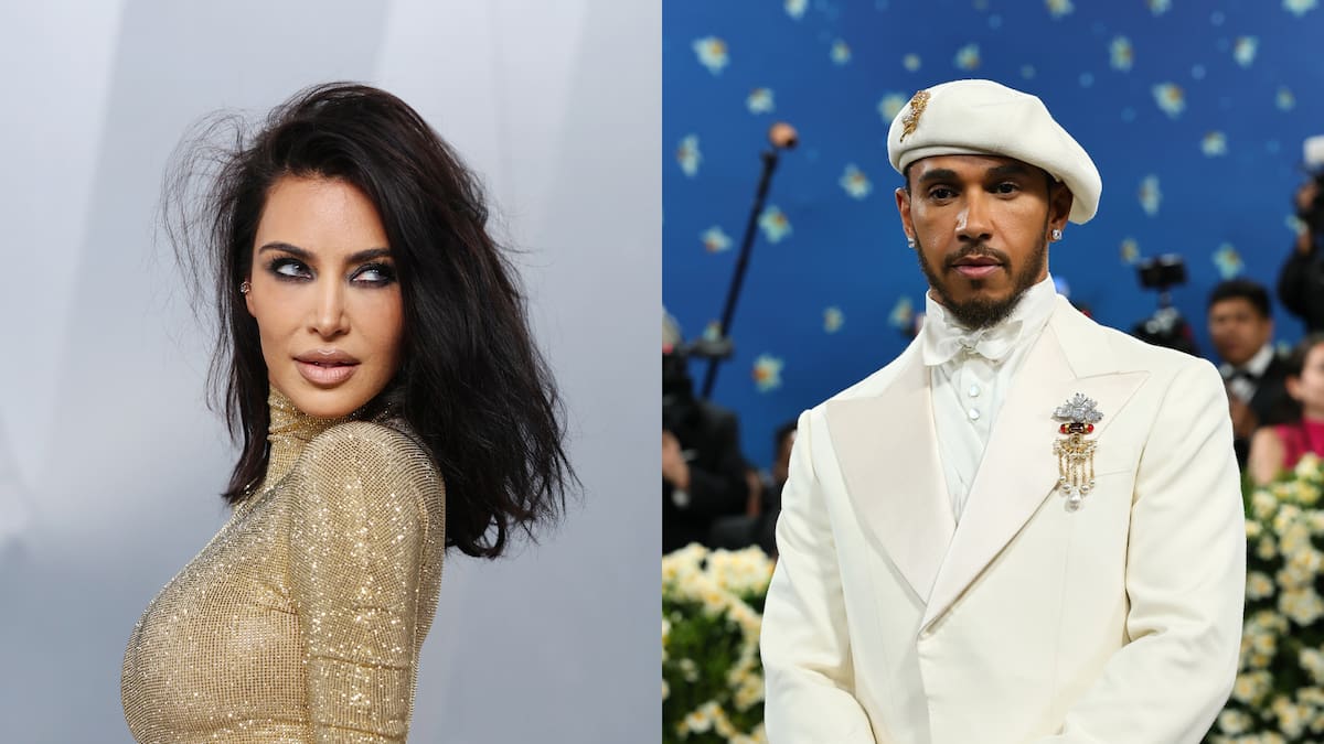 Es cada vez más serio: Kim Kardashian presentó a Lewis Hamilton con sus hijos en Japón