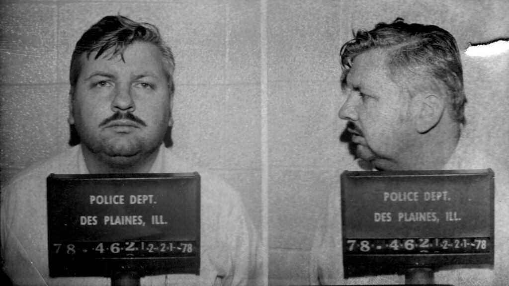 John Wayne Gacy on Dec. 21, 1978, at the Des Plaines Police Department. (Des Plaines Police Department/Getty Images)