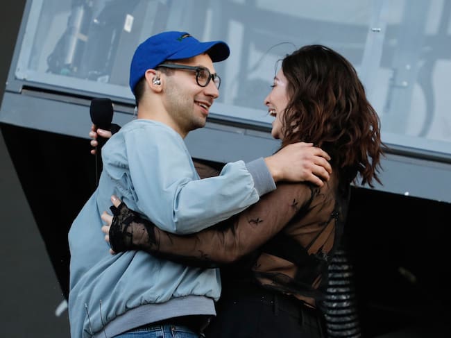 Jack Antonoff y Lorde en el Governors Ball Music Festival de 2017. Photo by Taylor Hill/Getty Images for Governors Ball
