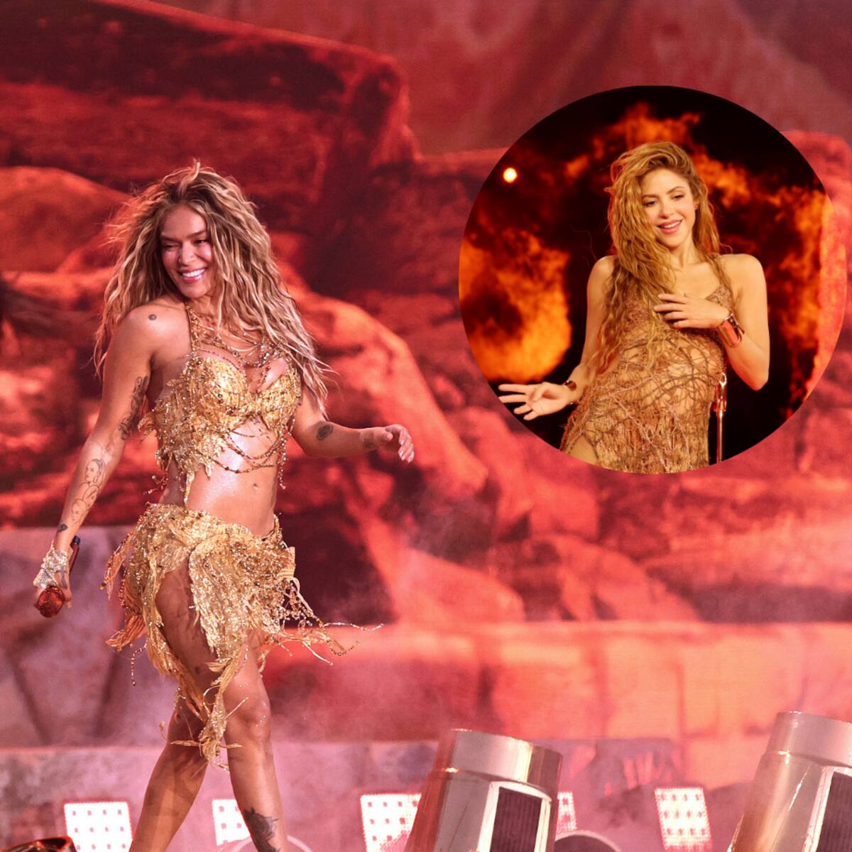 Este fue el tierno momento en que una fan confundió a Karol G con Shakira