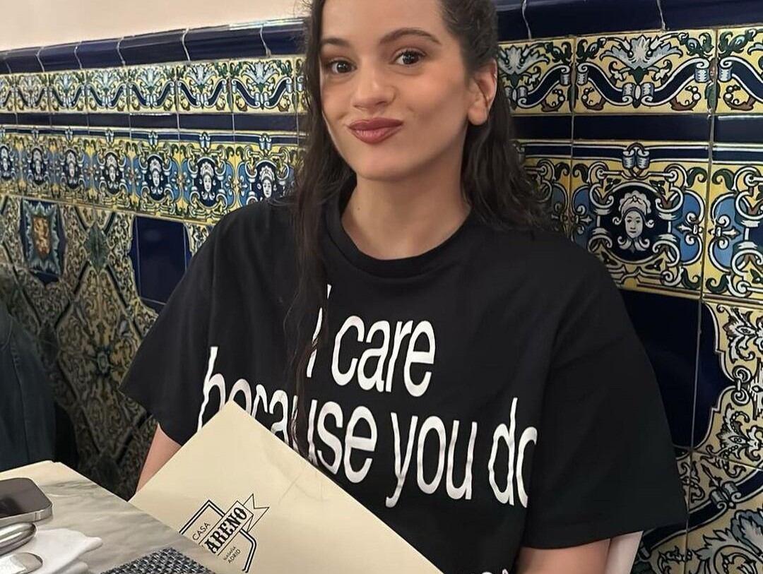 Rosalía at Casa Macareno, Madrid / Instagram