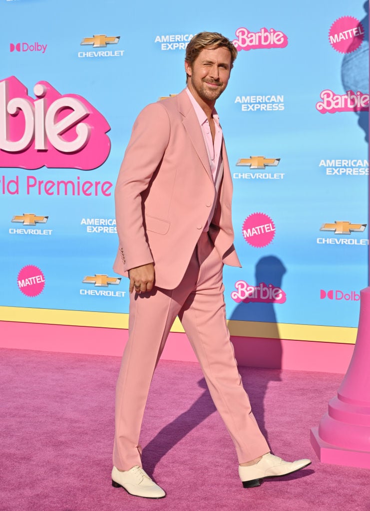 Ryan Gosling at the World Premiere of «Barbie». Axelle/Bauer-Griffin/Getty.
