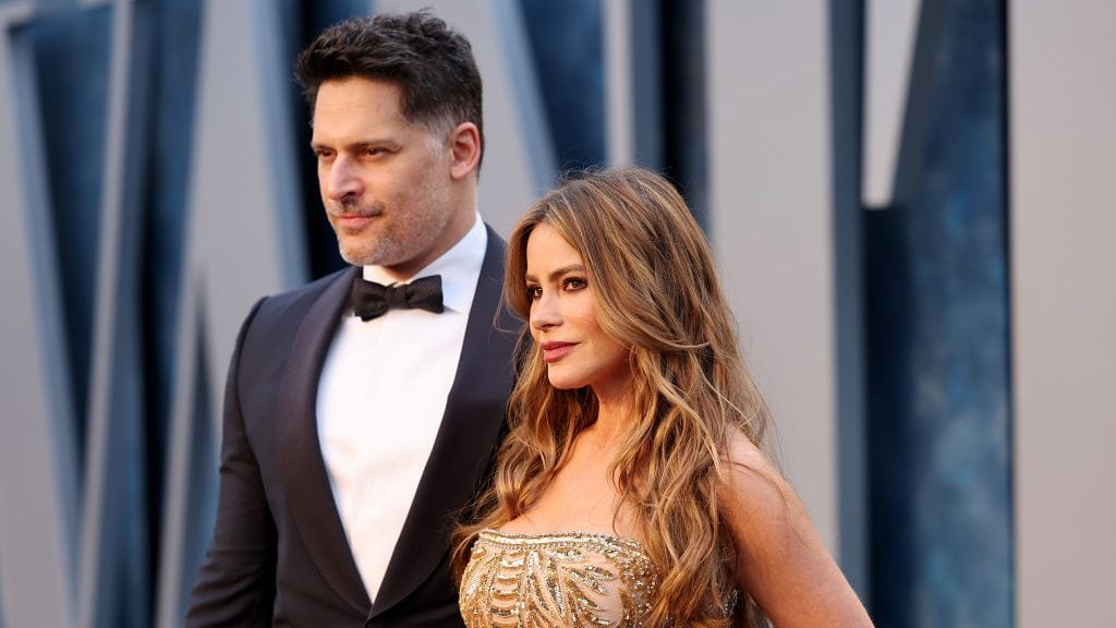 Sofía Vergara and Joe Manganiello. Getty Images.