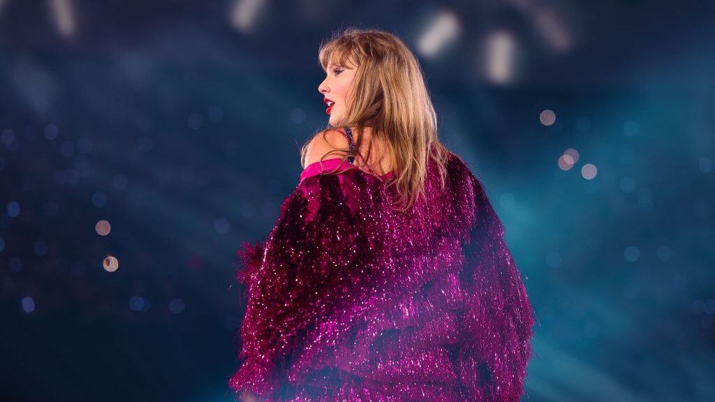 Taylor Swift performs onstage during ‘Taylor Swift | The Eras Tour’ at BC Place on December 08, 2024 in Vancouver, British Columbia. (TAS24/Getty Images)