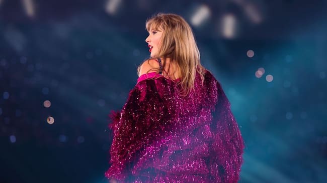 Taylor Swift performs onstage during ‘Taylor Swift | The Eras Tour’ at BC Place on December 08, 2024 in Vancouver, British Columbia. (TAS24/Getty Images)