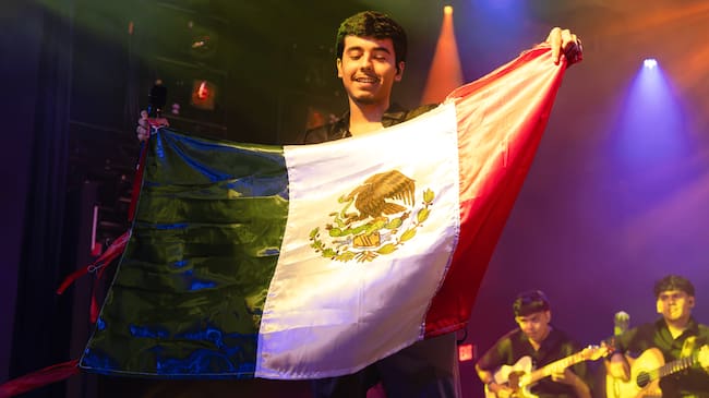 Ivan Cornejo performs at Palladium Times Square on September 02, 2023 in New York City. Astrida Valigorsky/Getty Images