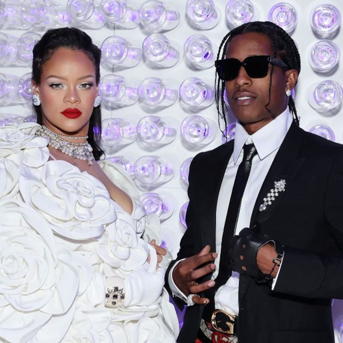 Rihanna & A$AP Rocky Unveil Photos of Baby Riot Rose