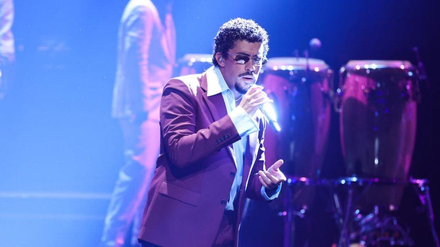 Bad Bunny en una reciente actuación / Getty Images