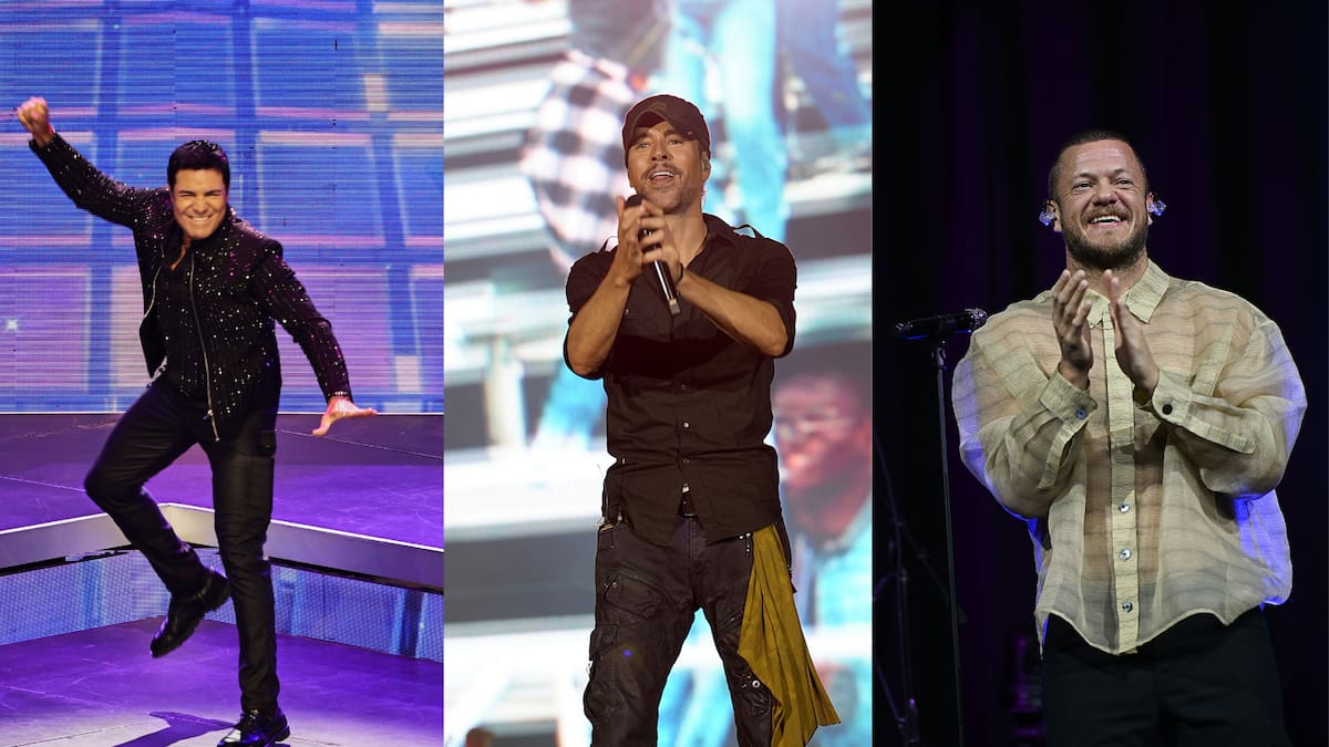 Chayanne, Enrique Iglesias, Grupo Firme e Imagine Dragons serán parte de los show del Mundial 2026