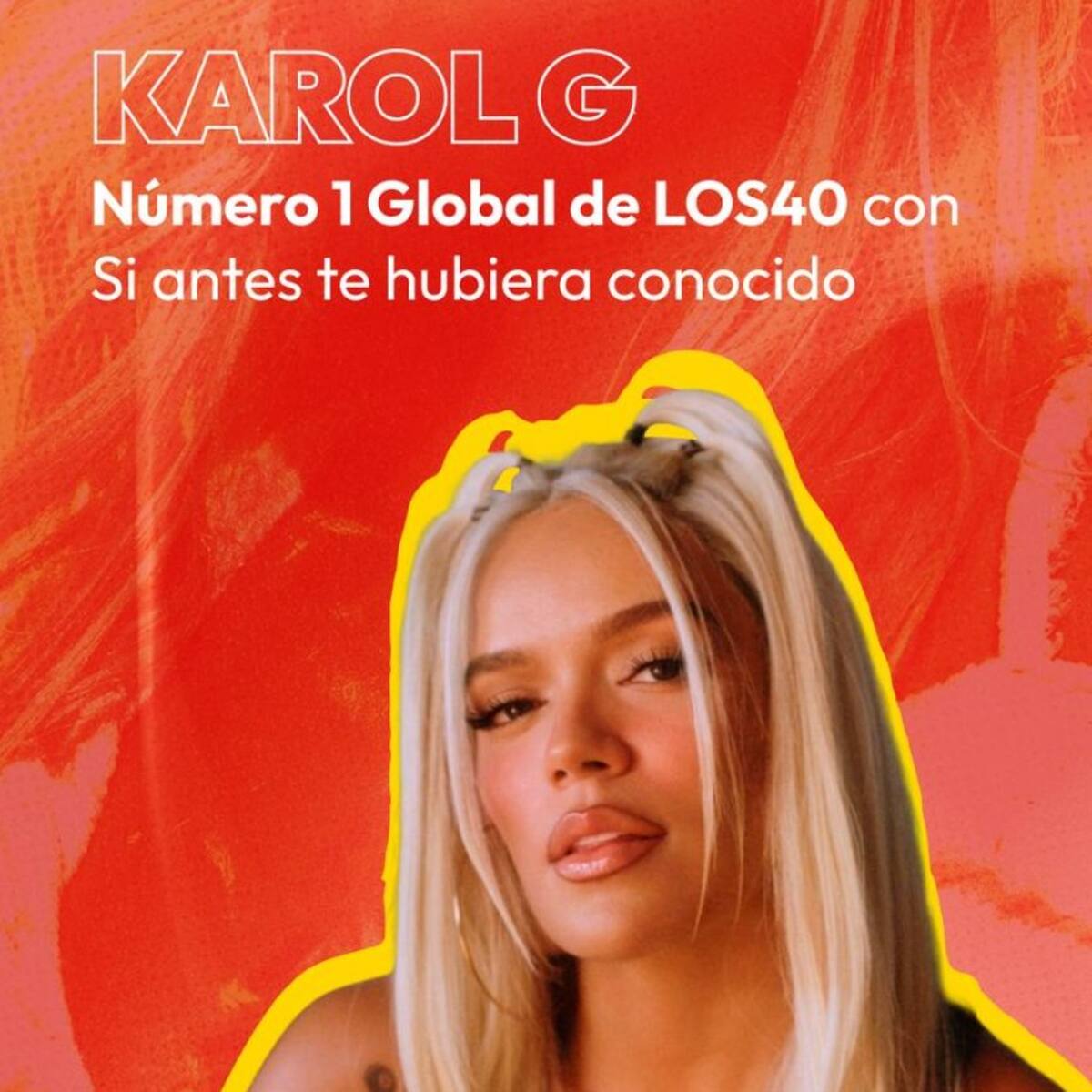 Karol G Gets the Global n°1 on LOS40