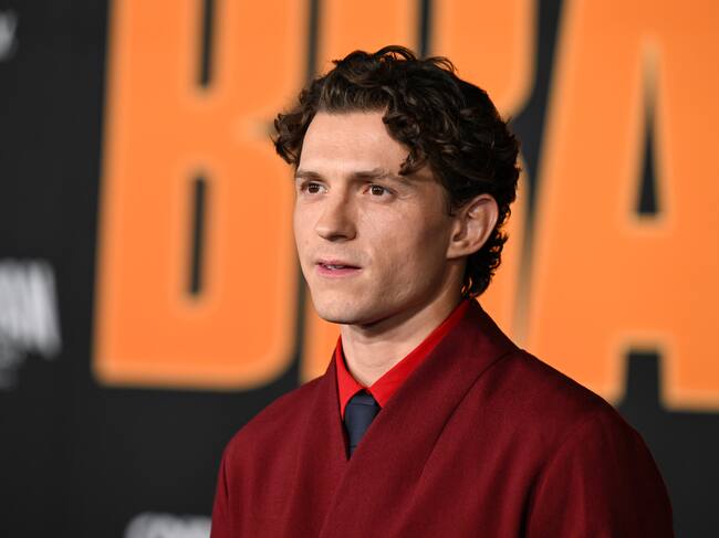Tom Holland at "Spider-Man: Brand New Day" Los Angeles Premiere held at Dolby Theatre on July 27, 2026 in Los Angeles, California. (Photo by Gilbert Flores/Variety via Getty Images)