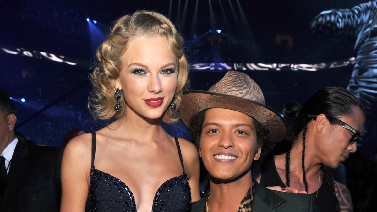 ¿Rivalidad entre Bruno Mars y Taylor Swift? El cantante calla cualquier tipo de rumores