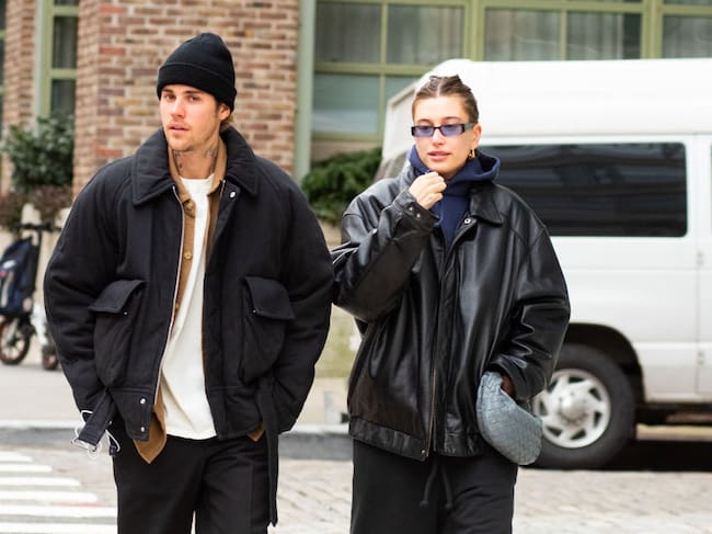 Justin Bieber and Hailey Bieber are seen out and about on January 25, 2023 in New York City. MEGA / GC Images