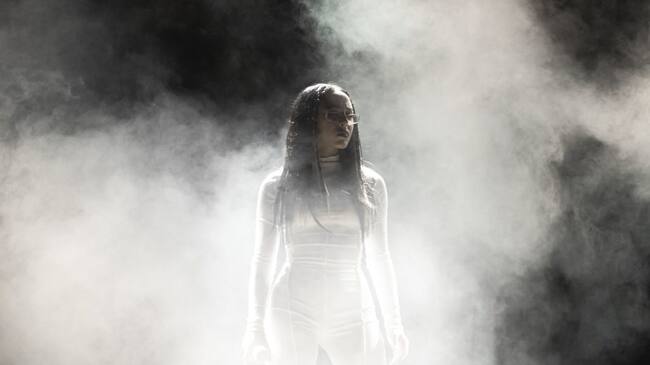 Nicki Nicole performs on stage during 2023 Cruilla Festival. Aldara Zarraoa / WireImage