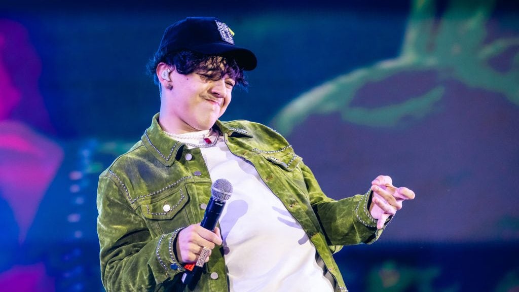 Xavier Gutiérrez ‘XAVI’ performs as part of the 2024 ‘Tecate Pal’Norte’ Festival at Parque Fundidora on March 29, 2024 in Monterrey, Mexico. (Medios y Media/Getty Images)