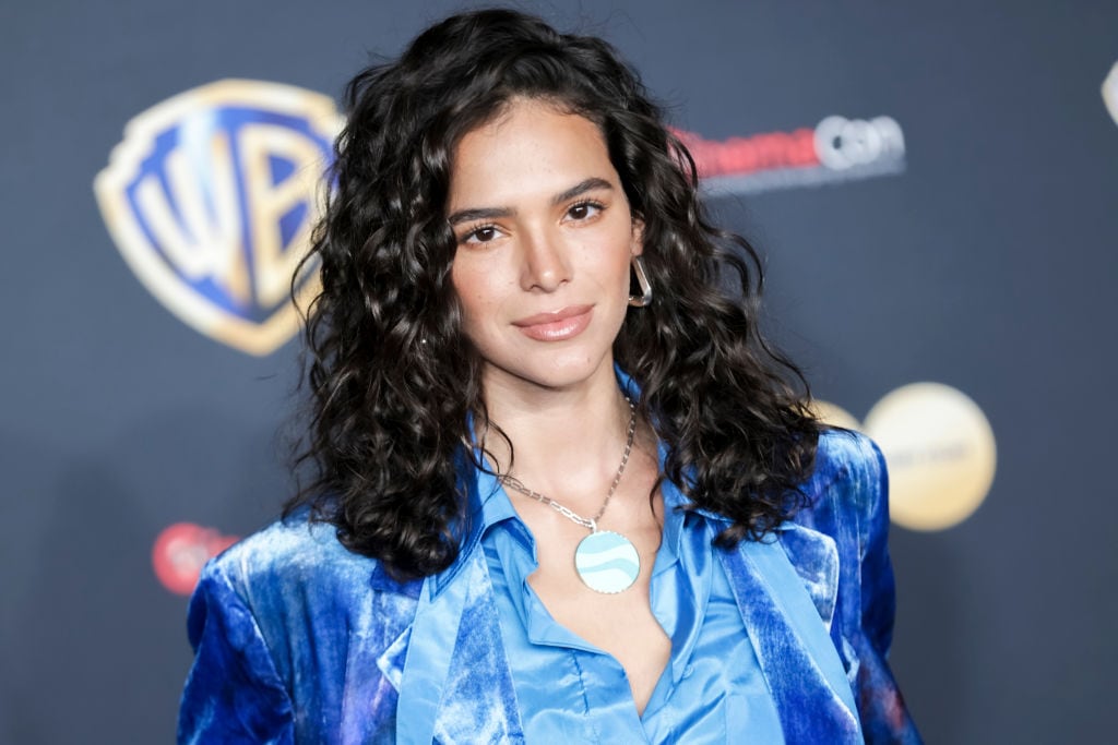 Bruna Marquezine attends the red carpet promoting the upcoming film «Blue Beetle» at the Warner Bros. Pictures Studio presentation during CinemaCon, the official convention of the National Association of Theatre Owners, at The Colosseum at Caesars Palace on April 25, 2023 in Las Vegas, Nevada. Greg Doherty/WireImage