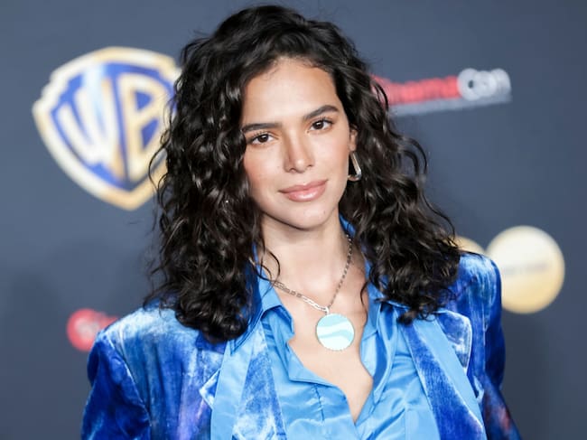 Bruna Marquezine attends the red carpet promoting the upcoming film «Blue Beetle» at the Warner Bros. Pictures Studio presentation during CinemaCon, the official convention of the National Association of Theatre Owners, at The Colosseum at Caesars Palace on April 25, 2023 in Las Vegas, Nevada. Greg Doherty/WireImage