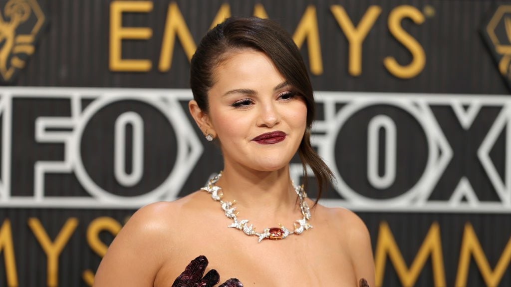 Selena Gomez attends the 75th Primetime Emmy Awards at Peacock Theater on January 15, 2024 in Los Angeles, California. Neilson Barnard / Getty Images