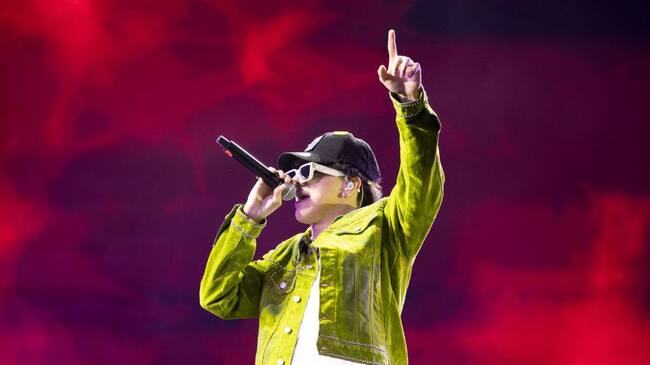 Xavier Gutiérrez ‘XAVI’ performs as part of the 2024 ‘Tecate Pal’Norte’ Festival at Parque Fundidora on March 29, 2024 in Monterrey, Mexico. Medios y Media/Getty Images
