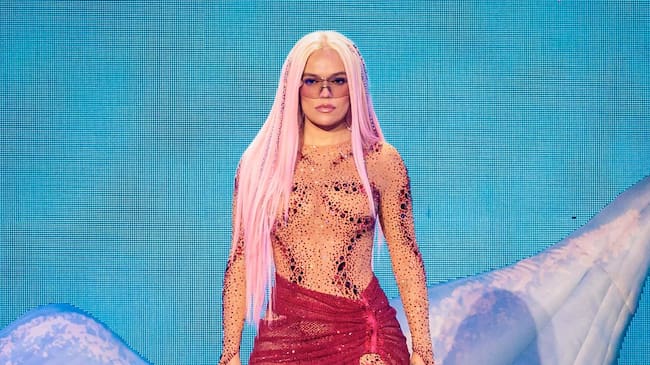 Karol G performs at Unipol Forum of Assago on June 25, 2024 in Milan, Italy. Sergione Infuso/Corbis via Getty Images