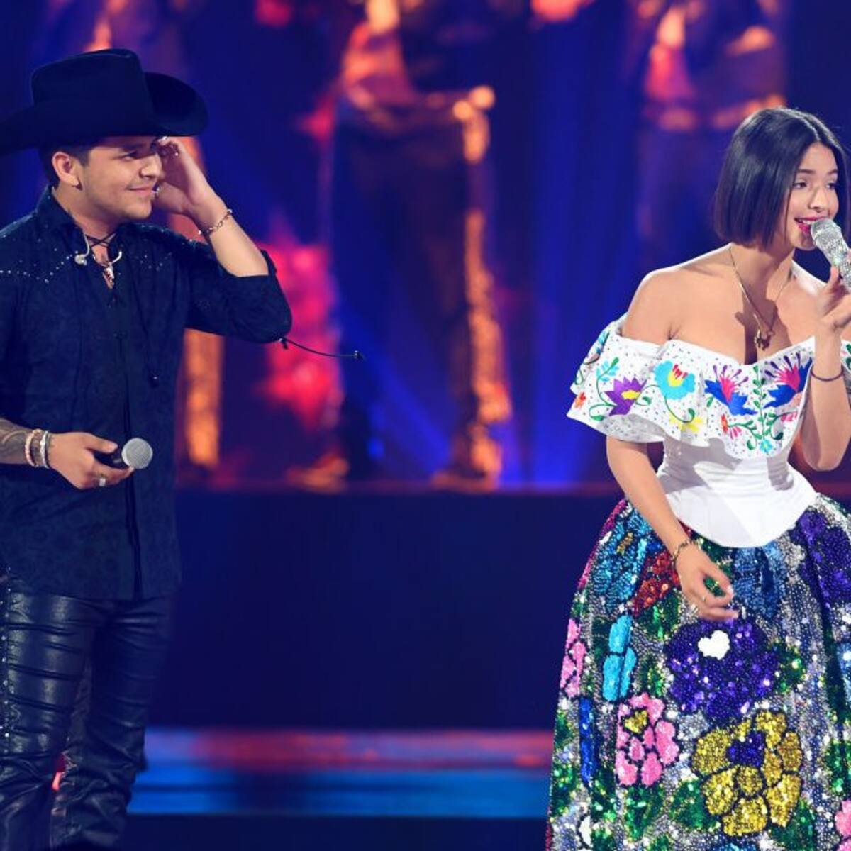 Christian Nodal Shares First Romantic Video with Ángela Aguilar