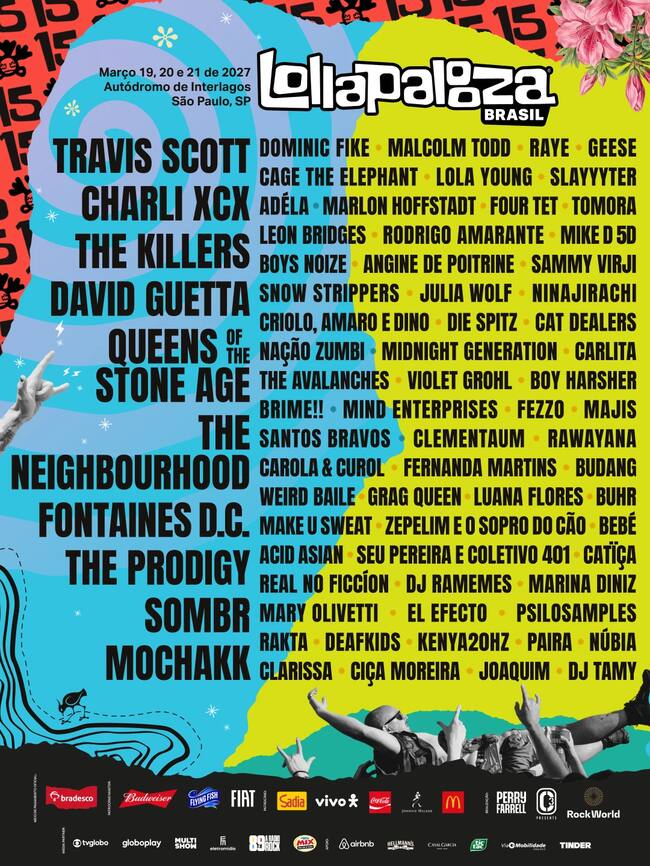 Créditos: lollapaloozabr.com