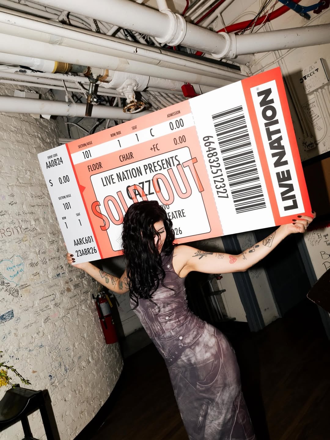 Cazzu comparte fotos en sus redes sociales de su Latinaje Tour en Estados Unidos en abril de 2026 / Meta