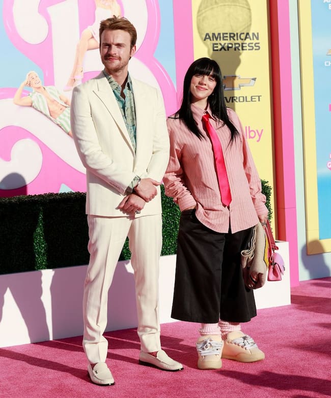 Billie Eillish and Finneas O’Connell at the World Premiere of «Barbie». Jon Kopaloff/Getty.