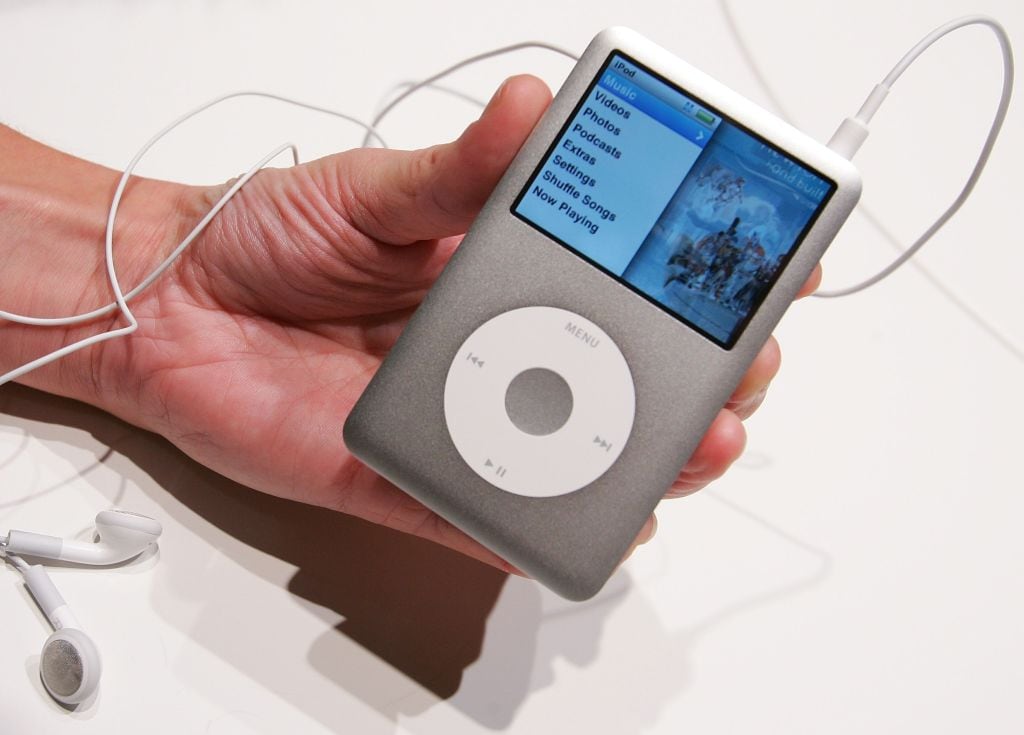 iPod Classic el 5 de septiembre de 2007 en Londres, Inglaterra.