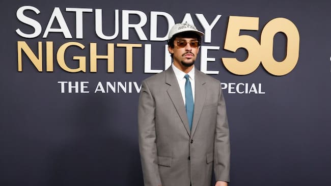 Bad Bunny attends SNL50: The Anniversary Special on February 16, 2025 at 30 Rockefeller Center in New York City. Taylor Hill/FilmMagic